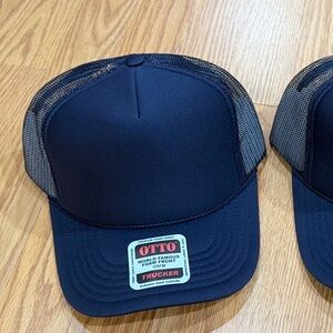 Navy Trucker Hat